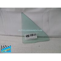 HOLDEN RODEO TF - 7/1988 to 2/1997 - UTE - DRIVERS - RIGHT SIDE FRONT QUARTER GLASS - GREEN