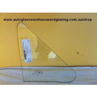 suitable for TOYOTA HILUX LN/RN50/60 - 11/1983 to 1/1988 - UTE - RIGHT SIDE FRONT QUARTER GLASS (CALL FOR STOCK)