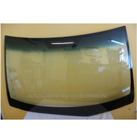 suitable for LEXUS GS SERIES GS300-S160 - 10/1997 to 1/2005 - 4DR SEDAN - FRONT WINDSCREEN GLASS - MIRROR BUTTON IN SUN SHADE