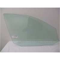 MERCEDES C CLASS W204 SERIES - 6/2007 TO 12/2014 - SEDAN/WAGON - DRIVERS - RIGHT SIDE FRONT DOOR GLASS - GREEN
