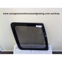 HOLDEN JACKAROO UBS25 - 5/1992 to 12/2003 - 4DR WAGON - LEFT SIDE CARGO GLASS - NOT ENCAPSULATED