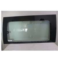 MITSUBISHI DELICA SPACEGEAR L400 IMPORT - 9/1994 TO 1/2007 - BEHIND DRIVERS - RIGHT SIDE MIDDLE - POP-OUT WINDOW GLASS - 1150MM X 600MM