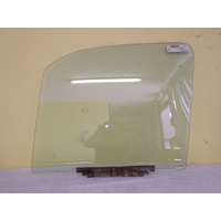 suitable for TOYOTA HILUX RZN140 - 10/1997 to 3/2005 - 4DR DUAL CAB - PASSENGERS - LEFT SIDE FRONT DOOR GLASS - 1/4 TYPE
