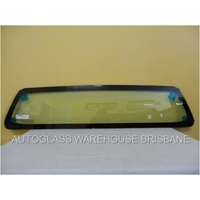suitable for TOYOTA HILUX ZN210 - 4/2005 to 6/2015 - 2DR/4DR UTE -  REAR WINDSCREEN GLASS - NO DEMISTER - GREEN