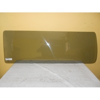 suitable for TOYOTA HIACE 100 SERIES - 11/1989 to 2/2005 - LWB TRADE VAN - LEFT SIDE REAR FIXED WINDOW GLASS (1300mm X 450h)