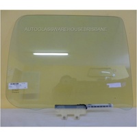 HOLDEN RODEO RA - 12/2002 to 7/2008 - 4DR DUAL CAB - DRIVERS -  RIGHT SIDE REAR DOOR GLASS