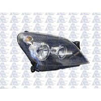 HOLDEN ASTRA AH - 5DR HATCH/WAGON 9/04>10/06 - DRIVERS - RIGHT SIDE HEADLIGHT - BLACK - NEW