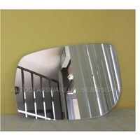 suitable for TOYOTA YARIS NCP91 - 9/2005 to 10/2011 - 5DR HATCH - PASSENGERS - LEFT SIDE MIRROR - FLAT GLASS ONLY