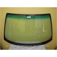 BMW 3 SERIES E46 - 6/1999 TO 1/2006 - 2DR COUPE/CONVERTIBLE - FRONT WINDSCREEN GLASS - (CALL FOR STOCK) - GREEN