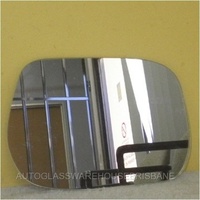 suitable for TOYOTA RAV4 20 SERIES (ACR21) - 10/2003 to 12/2005 - 3DR/5DR WAGON - RIGHT SIDE MIRROR - FLAT GLASS ONLY - 184mm WIDE X 130mm HIGH