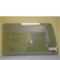 suitable for TOYOTA TOWNACE SBV KR40 - 1/1997 to 10/2004 - VAN - PASSENGERS - LEFT SIDE REAR FIXED WINDOW GLASS - RUBBER IN