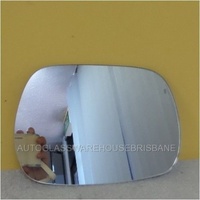suitable for TOYOTA RAV4 20 SERIES - 7/2003 to 12/2005 - 3DR/5DR WAGON - DRIVERS - RIGHT SIDE MIRROR - FLAT GLASS ONLY - 177MM X 125MM