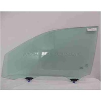 suitable for TOYOTA KLUGER GSU50R/GSU55R - 3/2014 TO 2/2021 - 5DR WAGON - PASSENGERS - LEFT SIDE FRONT DOOR GLASS - WITH FITTING - GREEN