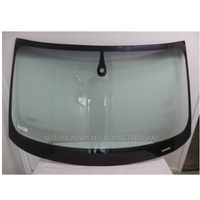AUDI A3/S3 8V - 5/2013 to 1/2022 - 5DR HATCH - FRONT WINDSCREEN GLASS - RAIN SENSOR (W/OUT SUNSHADE), ACOUSTIC, TOP MOULD, RETAINER 