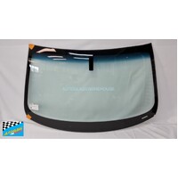 HOLDEN MALIBU EM - V300 - 7/2013 to CURRENT - 4DR SEDAN - FRONT WINDSCREEN GLASS -  SMALL CERAMIC PATCH WIDTH 40MM, TOP MOULD, RETAINER