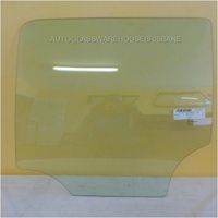 HOLDEN TRAXX TJ - 09/2013 to CURRENT - 4DR WAGON - PASSENGERS - LEFT SIDE REAR DOOR GLASS 