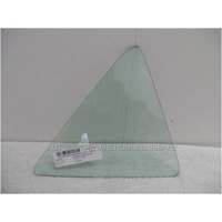 suitable for TOYOTA COROLLA ZRE172R - 12/2013 to 10/2019 - 4DR SEDAN - RIGHT SIDE REAR QUARTER GLASS - GREEN 