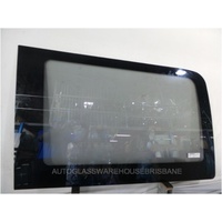 VOLKSWAGEN CRAFTER - 3/2007 TO 8/2017 - LWB VAN - LEFT SIDE REAR FIXED BONDED GLASS (1245w X 760h)