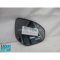 MAZDA 3 BL - 4/2009 TO 11/2013 - SEDAN/HATCH - DRIVERS - RIGHT SIDE MIRROR - WITH BACKING, DF89 - GENUINE CURVED
