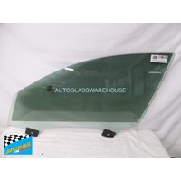 AUDI A6 S6 C7 - 7/2011 to CURRENT - SEDAN/WAGON - PASSENGERS - LEFT SIDE FRONT DOOR GLASS - LAMINATED - GREEN