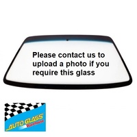 VOLKSWAGEN AMAROK NF - 4/2023 TO CURRENT - 4DR UTE - DRIVERS - RIGHT SIDE FRONT DOOR GLASS (2 HOLES) - GREEN