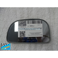 MITSUBISHI MIRAGE/LANCER CE - 6/1996 to 8/2004 - 4DR SEDAN/3DR HATCH/2DR COUPE - LEFT SIDE MIRROR - WITH BACKING PLATE - 173MM X 95MM - MR191800-12