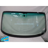 PORSCHE BOXSTER 986 - 1/1997 to 2/2005 - 2DR CONVERTIBLE - FRONT WINDSCREEN GLASS - ANTENNA, ENCAPSULATED - GREEN - VERY LIMITED