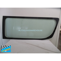 suitable for TOYOTA HIACE ZX SLWB - 6/2019 TO CURRENT - BUS/COMMUTER - DRIVERS - RIGHT SIDE FRONT CARGO GLASS - GREEN