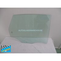 OPEL ASTRA AS - 9/2012 TO CURRENT - 5DR HATCH - DRIVERS - RIGHT SIDE REAR DOOR GLASS - 1 HOLE - GREEN