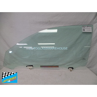 suitable for LEXUS CT200H - 03/2011 to CURRENT - 5DR HATCH - PASSENGERS - LEFT SIDE FRONT DOOR GLASS - WITH FITTING - GREEN