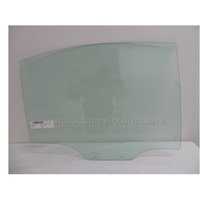 HYUNDAI ACCENT - 5/2006 to 6/2011 - 4DR SEDAN - DRIVERS - RIGHT SIDE REAR DOOR GLASS - GREEN