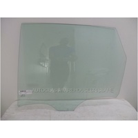 RENAULT SCENIC II J84 - 2/2005 TO 12/2010 - 5DR SUV - PASSENGERS - LEFT SIDE REAR DOOR GLASS - 1 HOLE - GREEN - LOW STOCK