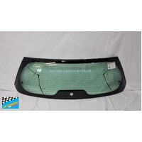 RENAULT SCENIC II J84 - 2/2005 to 12/2010 - 5DR SUV - REAR WINDSCREEN GLASS - HEATED/ENCAPSULATED/GREEN (WINDOW LIFTS UP SEPARATE TO TAILGATE)