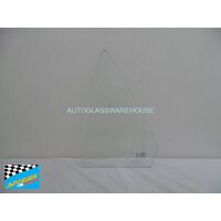 suitable for TOYOTA COROLLA AE80 AE82 - 4/1985 To 5/1989 - 4DR SEDAN - PASSENGERS - LEFT SIDE REAR QUARTER GLASS - CLEAR