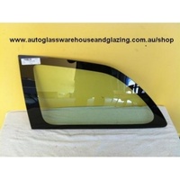 suitable for TOYOTA YARIS NCP90 - 9/2005 to 10/2011 - 3DR HATCH - PASSENGERS - LEFT SIDE OPERA GLASS - GREEN