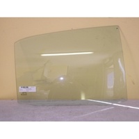 suitable for TOYOTA YARIS NCP93R - 2/2006 TO 12/2016 - 4DR SEDAN - DRIVER - RIGHT SIDE REAR DOOR GLASS - GREEN