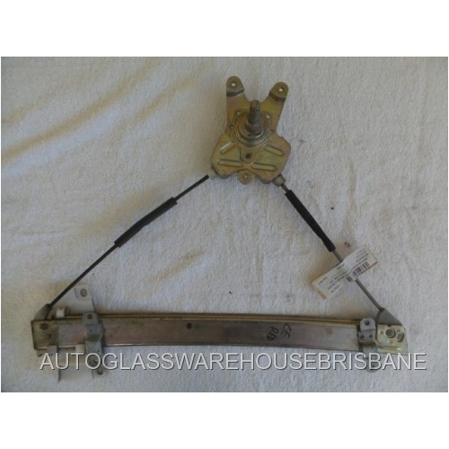 MITSUBISHI LANCER / MIRAGE CE - 6/1996 to 8/2004 - 2DR COUPE/3DR HATCH - DRIVERS - RIGHT SIDE FRONT WINDOW REGULATOR - (Second-hand)