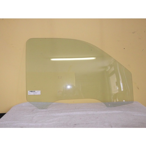 FORD RANGER PJ/PK - 12/2006 to 9/2011 - UTE - DRIVERS - RIGHT SIDE FRONT DOOR GLASS - 2 HOLES - (780mm) - (Second-hand)