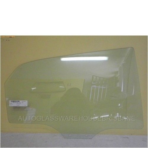 MAZDA 2 DE - 9/2007 to 8/2014 - 5DR HATCH - DRIVERS - RIGHT SIDE REAR DOOR GLASS - GREEN - NEW