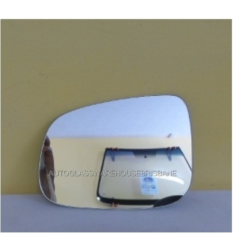 FORD FALCON FG - 5/2008 TO 10/2014 - SEDAN/UTE - LEFT SIDE MIRROR - FLAT GLASS ONLY - 165mm WIDE X 120mm HIGH - NEW