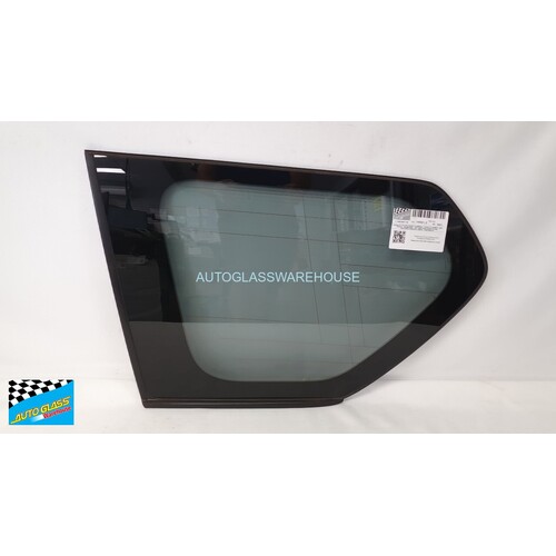 suitable for TOYOTA PRADO 150 SERIES - 11/2009 to CURRENT - 5DR WAGON - PASSENGER - LEFT SIDE REAR CARGO GLASS - ENCAPSULATED WITH AERIAL - (SECOND-HA