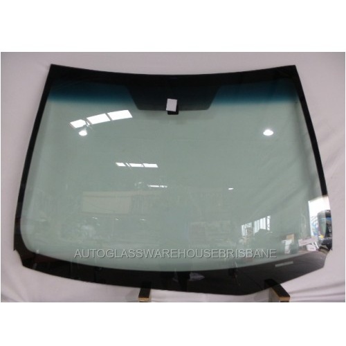 suitable for TOYOTA COROLLA ZRE172R - 12/2013 to 10/2019 - 4DR SEDAN - FRONT WINDSCREEN GLASS - MIRROR BUTTON,TOP&SIDE MOULD - NEW