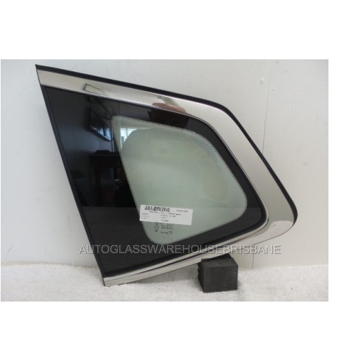 NISSAN X-TRAIL T32 - 3/2014 to 11/2022 - 5DR WAGON - PASSENGERS - LEFT SIDE REAR CARGO GLASS  - (Second-hand)