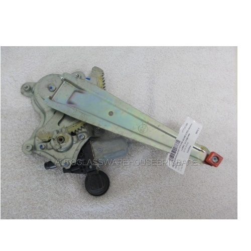 suitable for TOYOTA CAMRY ACV40R - 7/2006 to 12/2011 - 4DR SEDAN - PASSENGER - LEFT SIDE REAR WINDOW REGULATOR - ELECTRIC - (SECOND-HAND)