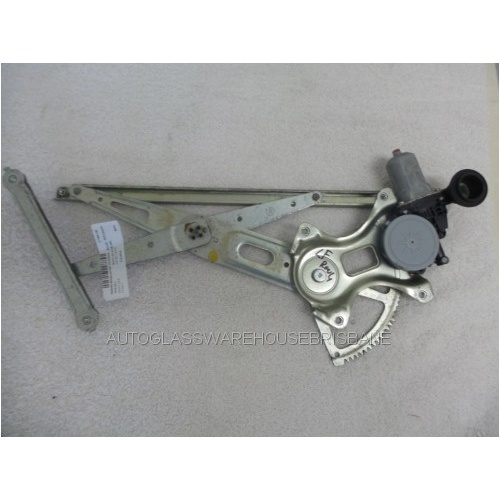 suitable for TOYOTA RAV4 30 SERIES - 1/2006 to 2/2013 - 5DR WAGON - RIGHT SIDE FRONT WINDOW REGULATOR - ELECTRIC - (Second-hand)