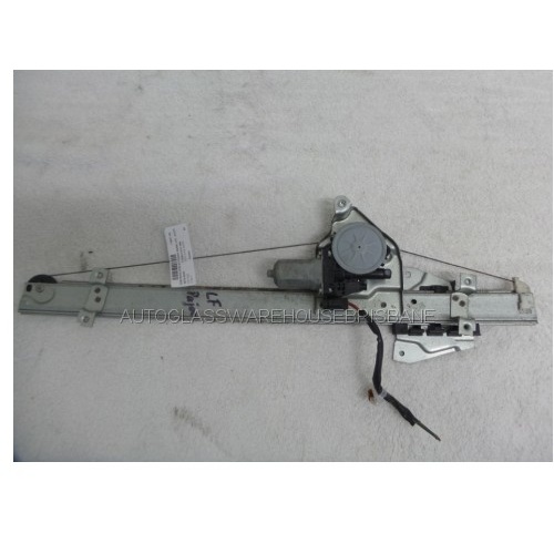 MITSUBISHI PAJERO NS/NT/NW/NX - 11/2006 to CURRENT - 4DR WAGON - LEFT SIDE FRONT WINDOW REGULATOR - ELECTRIC - (Second-hand)