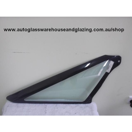 suitable for TOYOTA CORONA IMPORT CARINA ST150/ ST151 - 1983 to 1987 - 5DR LIFTBACK - RIGHT SIDE REAR OPERA GLASS - (SECOND-HAND)