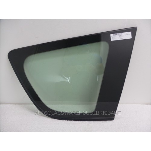 suitable for TOYOTA RAV4 30 SERIES - 1/2006 to 2/2013 - 5DR WAGON - DRIVERS - RIGHT SIDE CARGO GLASS - ENCAPSULATED (ORIGINAL PART) - GREEN - (Second-