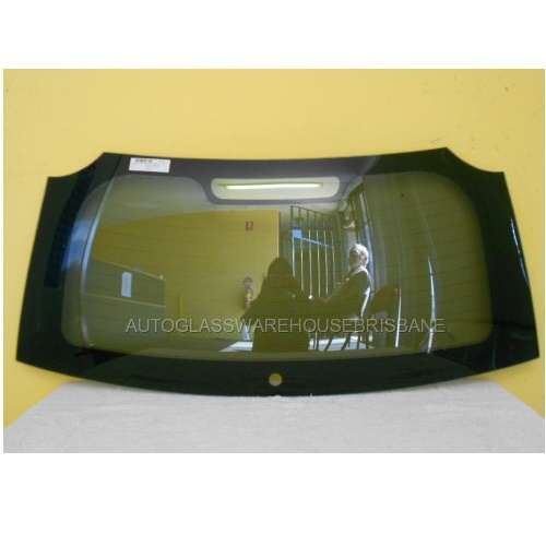 PROTON SATRIA BS - 3DR - 1/2007 to 2009 - 3DR HATCH - REAR WINSCREEN GLASS - HEATED - 1 HOLE - GREEN - NEW