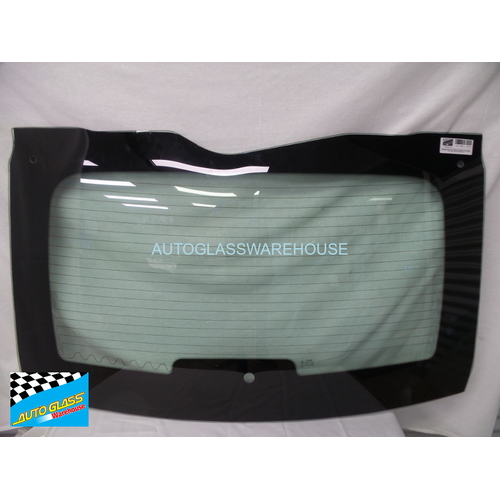 LAND ROVER RANGE ROVER SPORT L320 - 8/2005 to 5/2013 - WAGON - REAR WINDSCREEN GLASS - HEATED (1 WIPER HOLE + 2 GAS STRUT HOLES) NOT ENCAPSULATED -NEW